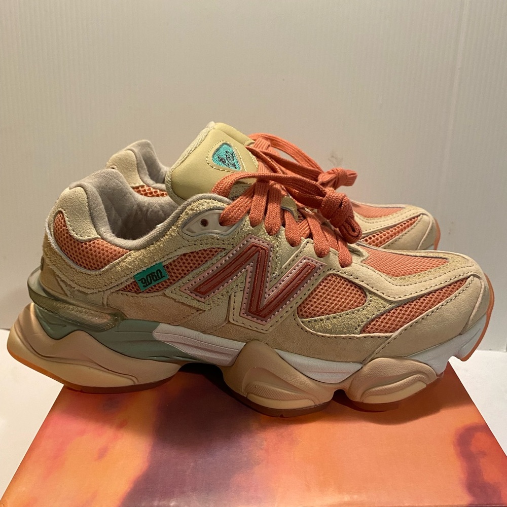 New Balance Beige and Coral Men's Sneakers